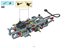 LEGO 8258 instructions page 15 – build guide